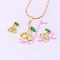 61858-Xuping Fashion Woman Jewlery Set with 18K Gold Plated